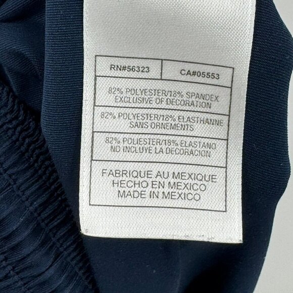 NikeFit Navy Blue Mens Shorts XXL Polyester/Spandex Athletic Wear - Picture 6 of 7